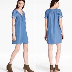 Casual Blue Denim Dress